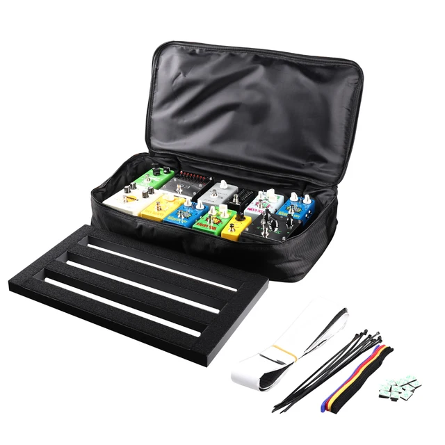 Effect Pedalboard Bag For 47X27 CM / 18.5X10.6 Effects Pedal Board Gig Bag Soft Case Universal