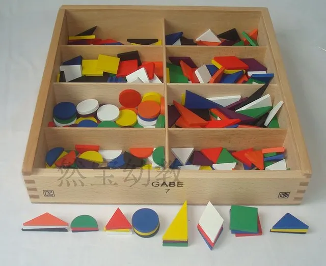 Froebel Baby Toys 11Pcs/Set GABE Wooden 