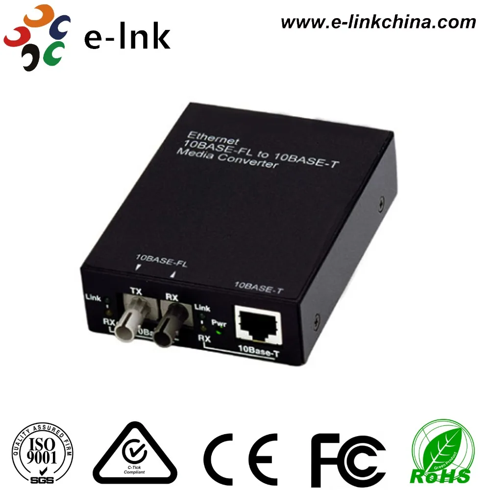 

10Base-T to 10Base-FL 10M multi-mode fiber optical media converter