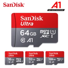 Оригинальная карта памяти SanDisk Micro SD 16 ГБ 32 ГБ 64 Гб 128 Гб карта памяти Microsd Carte sd 32 Гб карта памяти TF с адаптером