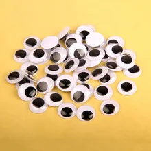 100 шт самоклеящиеся черные бегающие глазки для поделок Скрапбукинг поделки проекты искусство и ремесло для детей малыш игрушки 2 года