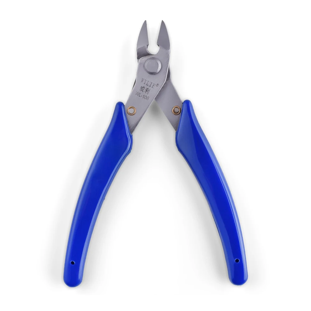 

WYLIE WL-106 Precise Diagonal Cutting Pliers Electronic Scissors for Electronic Tools Model Wire Cutting Mobile Phone Repairing