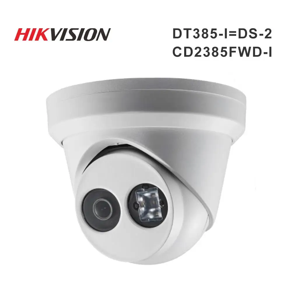 

Hikvision OEM IP Camera DT385-I (DS-2CD2385FWD-I )8MP Network CCTV Camera H.265 CCTV Security POE WDR SD Card Slot