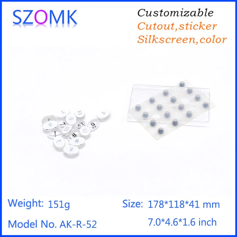 szomk plastic project box electrical plastic RFID enclosure box with keys keypad outdoor control enclosure LCD plastic case  (2).jpg