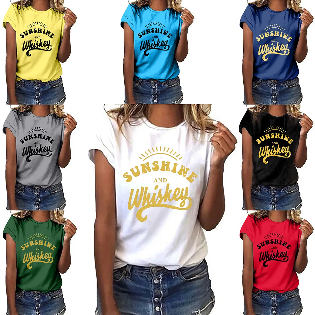 

vintage aesthetic t shirt Women Plus Size 5xl sun Print daily Tees Shirt Short Sleeve vogue harajuku summer Tops roupas#sw