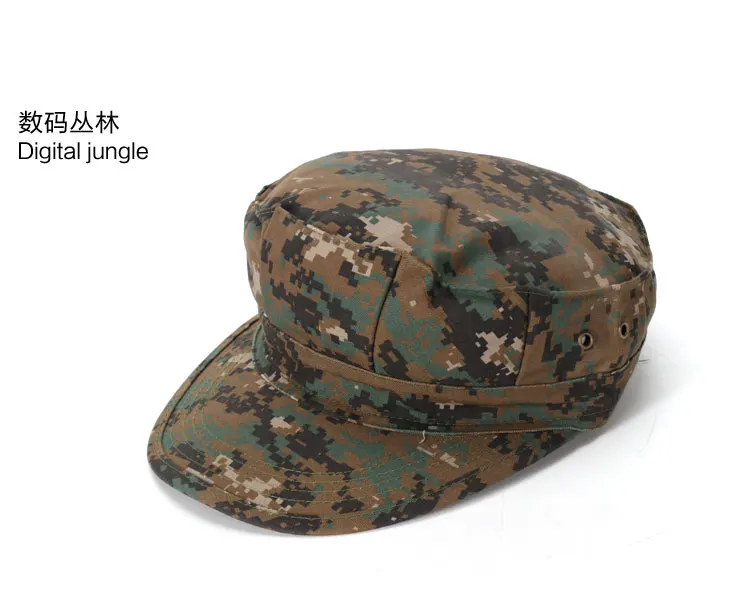 CQB армейские болельщики наружная восьмиугольная кепка мужская Военная тренировочная тактические шляпы рыболовная шляпа восьмиугольная кепка Солнцезащитная велосипедная Кепка - Цвет: Digital Woodland