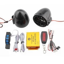 Motocicleta Do Bluetooth MP3 Music Player Moto Alarme Anti-roubo Controle Remoto do Sistema De Segurança de Proteção de Áudio de Rádio FM USB TF cartão