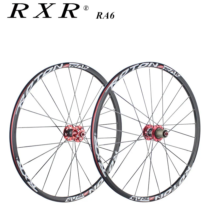 Комплект колес RXR RA6 для горного велосипеда углеродное волокно полый ЧПУ ступица