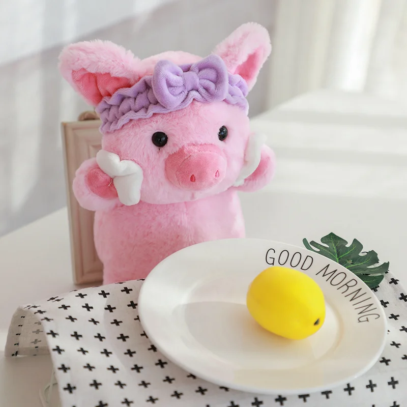 Корейский Поп свинья плюшевая кукла девочка-подросток милый розовый поросенок мягкая игрушка маленький изысканный мягкий детский подарок для подруги