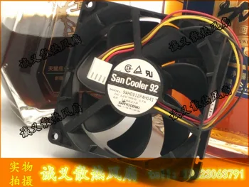 

Free Shipping!Sanyo 9AH0912P4H041 9025 9cm 90mm 12V 0.17A 4 wire ultra-quiet double ball-bearing the Mute fan
