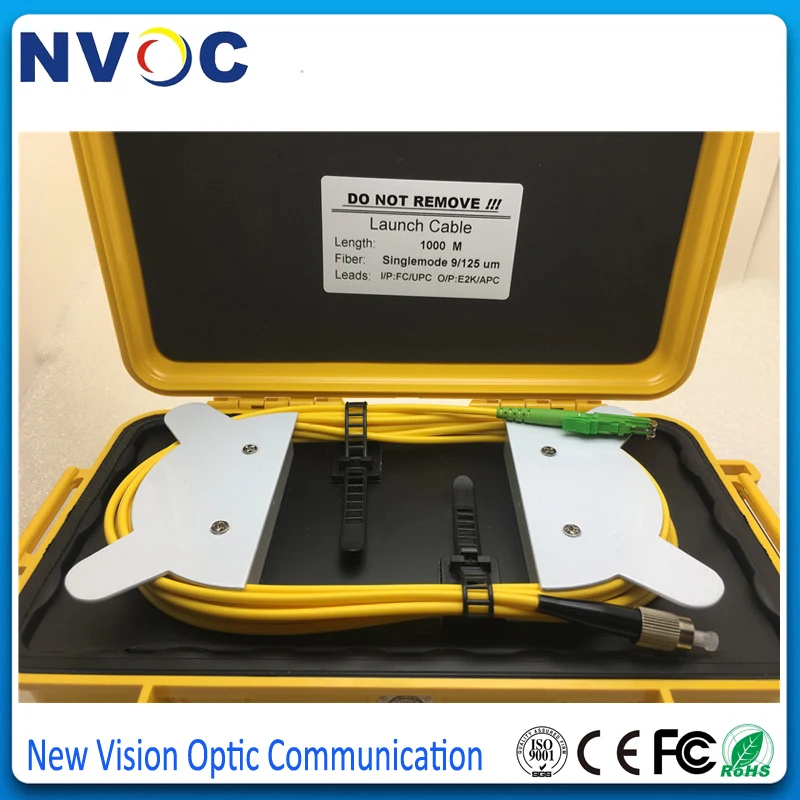 Бесплатная доставка G652D SC APC OTDR Dead Zone Eliminator 2000M 1310/1550nm волоконно оптический Launch Cable