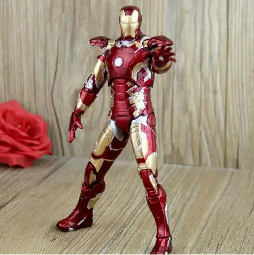 

Marvel Iron Man Mark 43 PVC Action Figure Collectible Model Toy 7" 18cm KT027