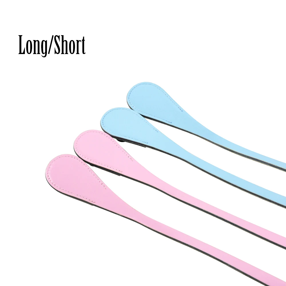 

New Shiny Short Long Extra Slim Interchangeable Teardrop Handles Lacquer Faux Leather Handles for OBag for EVA O Bag Body