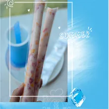 20 шт./упак. "сделай сам" форма для Фруктового мороженого льда одноразовые пакеты крышка на трубки для упаковки йогурта эскимо дома Кухня инструмент
