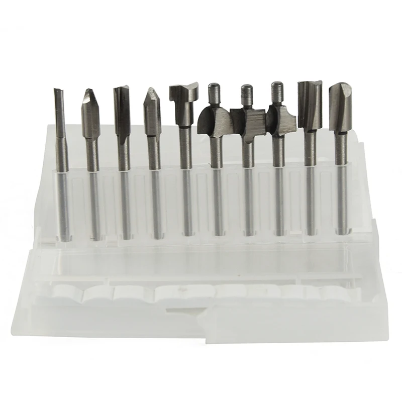  XCAN 10 PCS Wood Milling Cutter Tools Router Bits Rotary Tools Woodworking Set