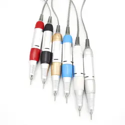 1 компл. штекер постоянного тока 110-240 В ногтей дрель ручка для ногтей педикюр и полировальный Маникюрный Инструмент электрический