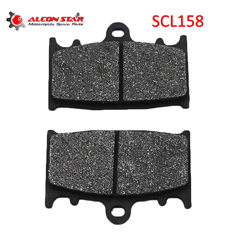 Alconstar-1 Pair Motorcycle Front Brake Pads for Suzuki GSXR250 GSF400 GSR600 GSXR600 GSF1200 Kawasaki ZR400 ZXR400 ZX6R | Автомобили и