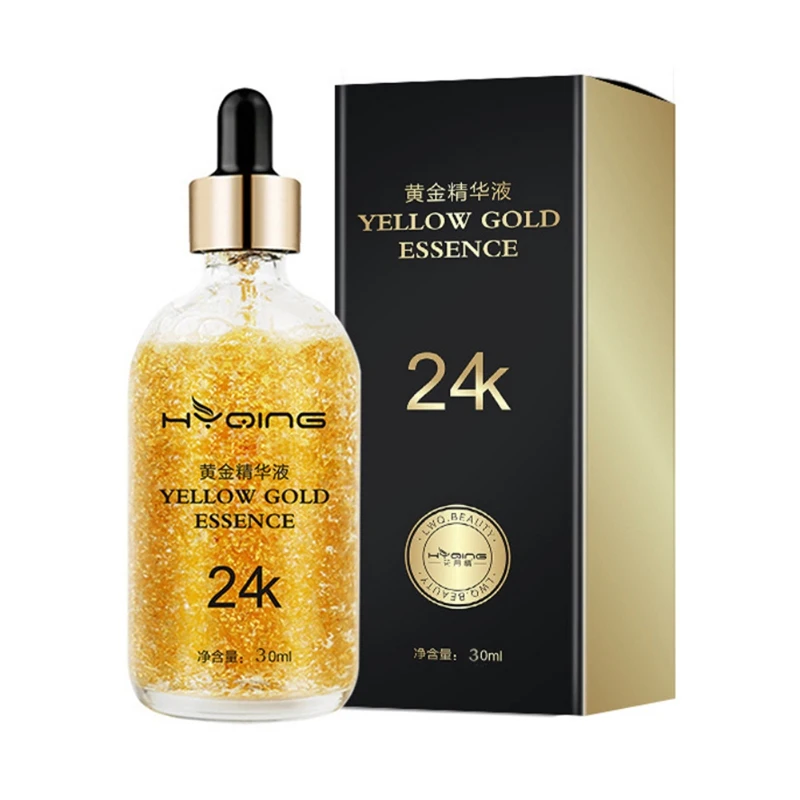 

24K Gold Hyaluronic Acid Essence Replenishment Moisturize Shrink Pore Brighten Skin Care Lift Firming Anti-wrinkle Essence