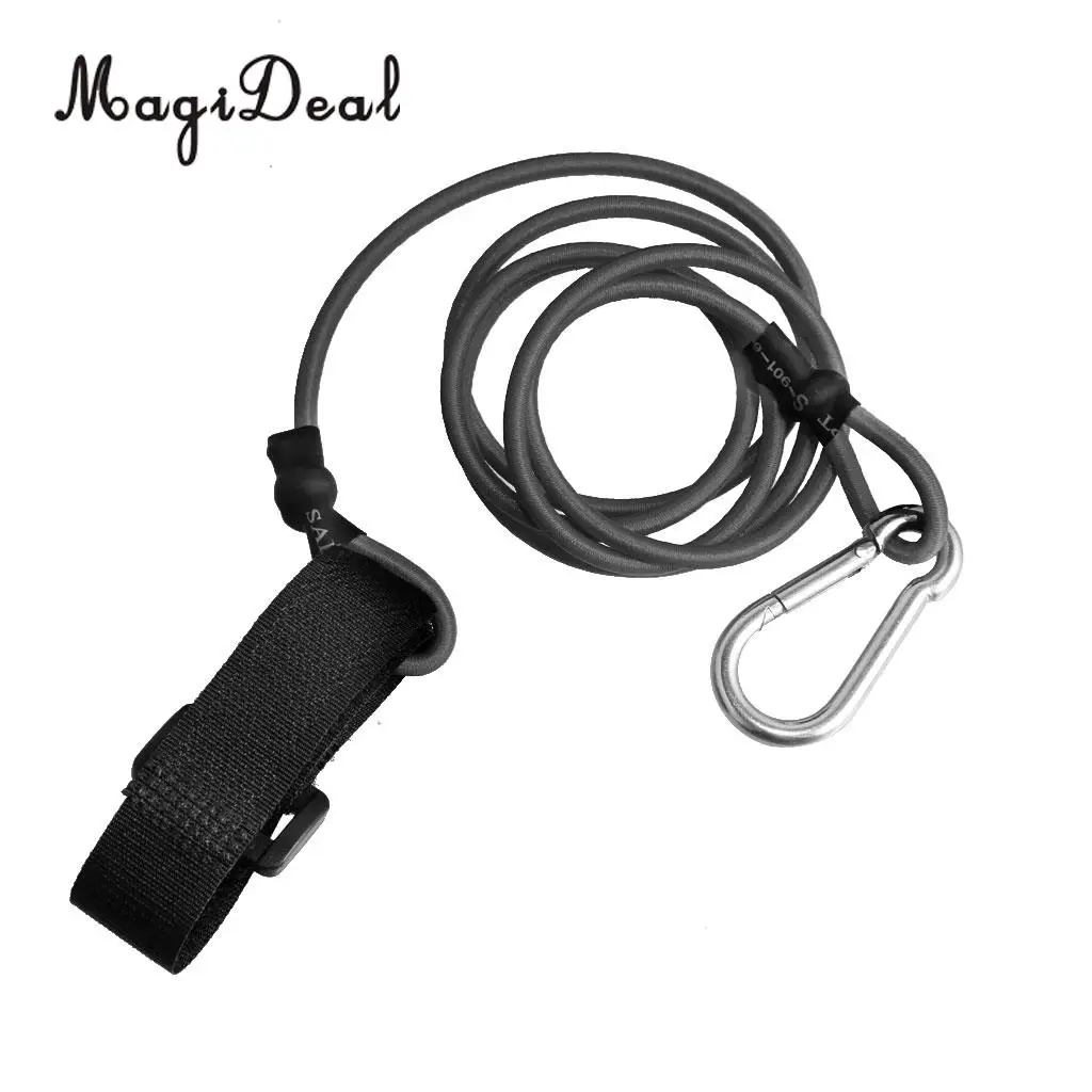 Elastic Kayak Canoe Safety Leash Fishing Rod Lanyard Paddle Leash for Kayaking Canoeing Rafting Inflatable Boat Accessories