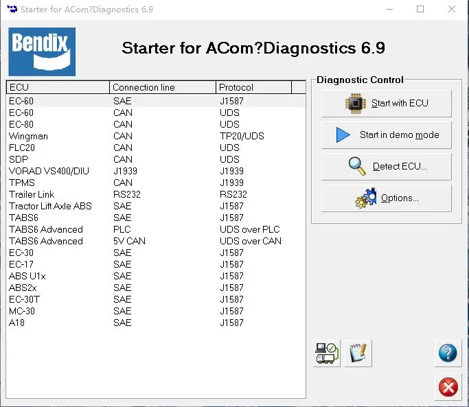 Promo Bendix ACom Diagnostic Software