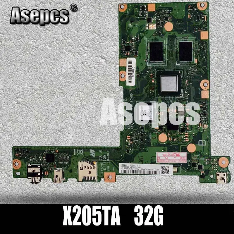 Asepcs X205TA материнская плата для ноутбука For Asus X205TAW X205T X205 тест | Материнские платы -32962792809