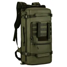 50L Gran Bolsa de Deportes Al Aire Libre Que Acampan Yendo de Escalada Paquete Bolsos de la Pesca de Múltiples Funciones Táctico Militar Mochila Bolsa de Ciclismo