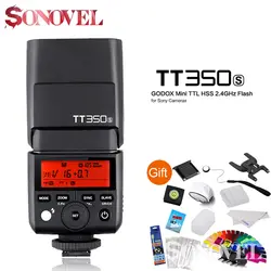 Godox Мини-камера Вспышка Speedlite TT350S камера Вспышка ttl HSS GN36 для sony беззеркальная DSLR камера