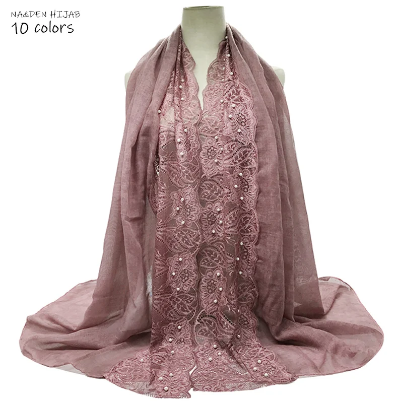 lace edge hijab