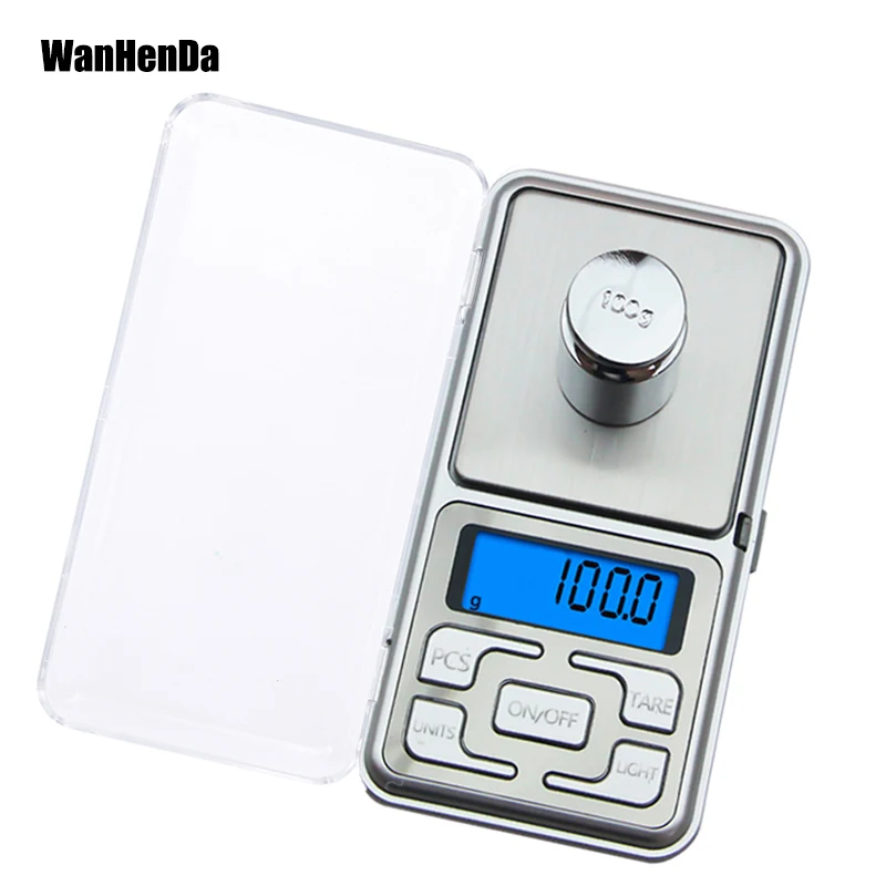 Electronic Pocket Mini Digital Gold Jewellery Weighing Scales 0.01G to 1000 Gram