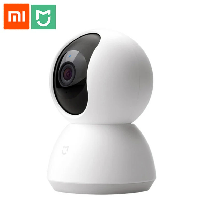 Cena Najnowszy Xiaomi Mijia Smart Cam Cradle Head wersja 1080P HD 360 stopni Night Vision kamera internetowa kamera ip Wifi w magazynie