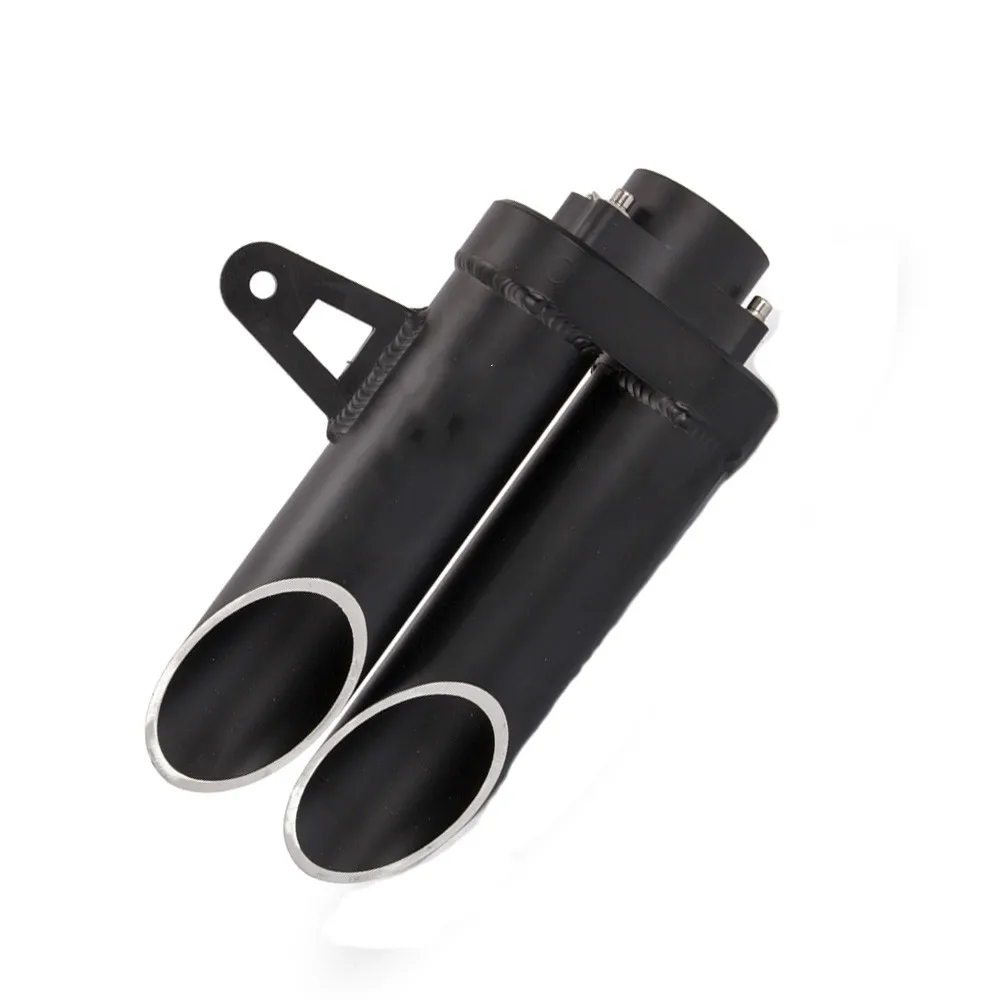 

FLY5D 51MM Motorbike Exhaust Pipe High Quality Stainless Steel Double Outlet Exhaust Pipe for Off-road Vehicles Street Bike
