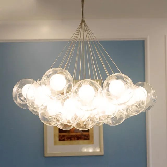 post moderne kurze kreative restaurant esszimmer hotel wohnkultur leuchte blase glaskugel pendelleuchte - Moderne Kreative Esszimmer post moderne kurze kreative restaurant esszimmer hotel wohnkultur leuchte blase glaskugel pendelleuchte - Moderne Kreative Esszimmer
