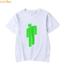 Billie Eilish 90S винтажная белая хлопковая Футболка мужская брендовая одежда Забавные футболки летний топ хлопок Повседневная Ретро футболка homme