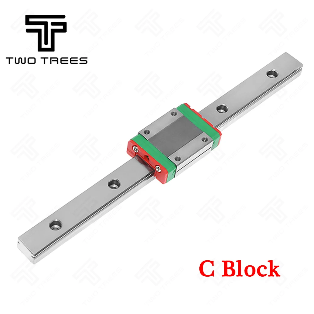 3D-принтеры руководство 12 мм линейной направляющей MGN12 L = 200/300/350/450/550 мм линейный и MGN12C/MGN12H Длинные линейные перевозки для ЧПУ X Y оси Z