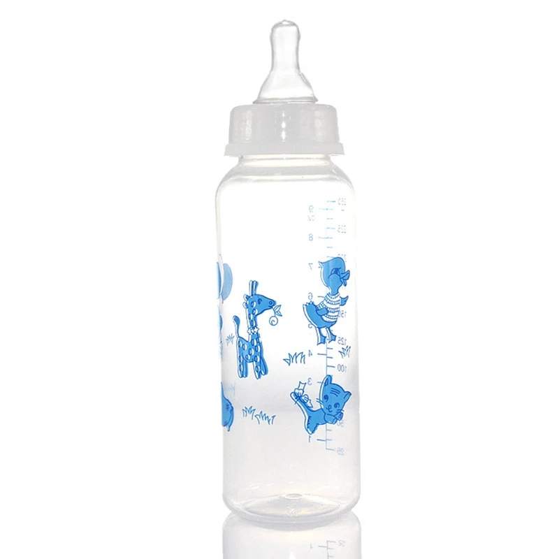 250 мл Красивая Детская Бутылочка для новорожденных детей обучающая бутылочка для питья для детей стандартного калибра