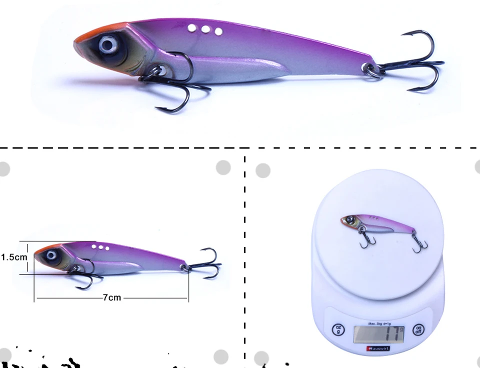 Banshee 3 шт./лот 70 мм/16 г Дракон зуб металлический VIB вибратор DR03 жесткая приманка свинец медный рыболовный воблер вибрационная полоса лезвие