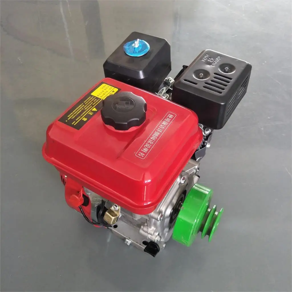 Motor de Inclinação para Motocicleta Motor de Gasolina Cinto de Potência Motor de 3600rpm Karting Centrífugo Bloco Duplo Embreagem 220v 4kw de 3600rpm 220v 4kw, motor de gasolina,