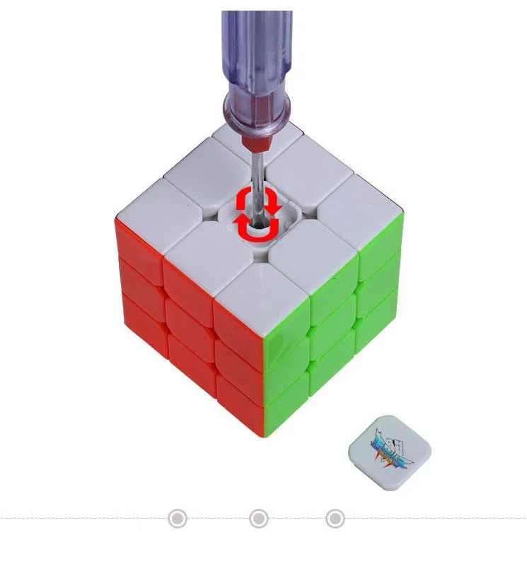 6 шт. = 1 набор, циклонный магический куб для мальчиков, 3x3x3, быстрый ультра-Гладкий скоростной пазл, конкурс, твист-куб, 56 мм, цветные наклейки, детские игрушки, подарок