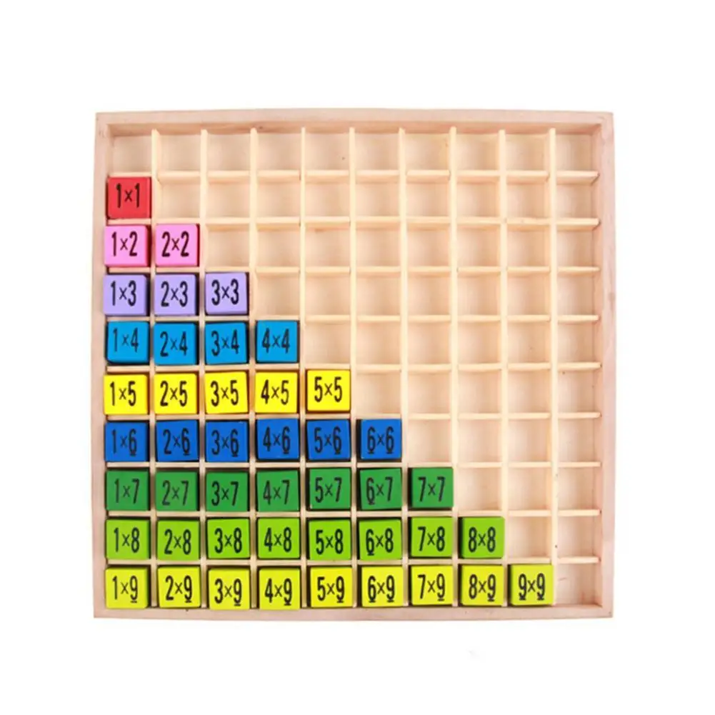 9x9 Multiplying Math Keyboard Math Toys Environmental Puzzle Early