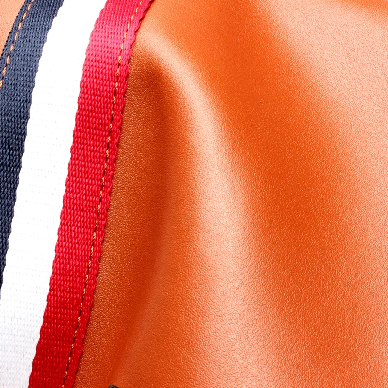 Women's new leather fashion simple shoulder bag Europe and fashion leather leather buckle zipper tote