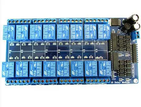 16 дорога/релейный модуль канала с LM2576 Питание с светильник муфта для Arduino PIC ARM DSP AVR Raspberry Pi B62