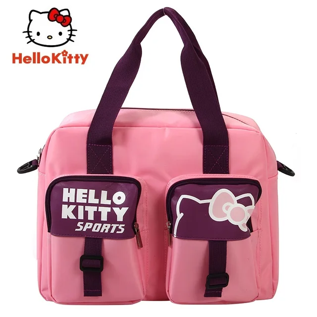 Us 28 66 O Kitty Women Running Bag Sports Backpacks New Pink Carry Book Cute Outdoor School Hhf64645 In Bags From