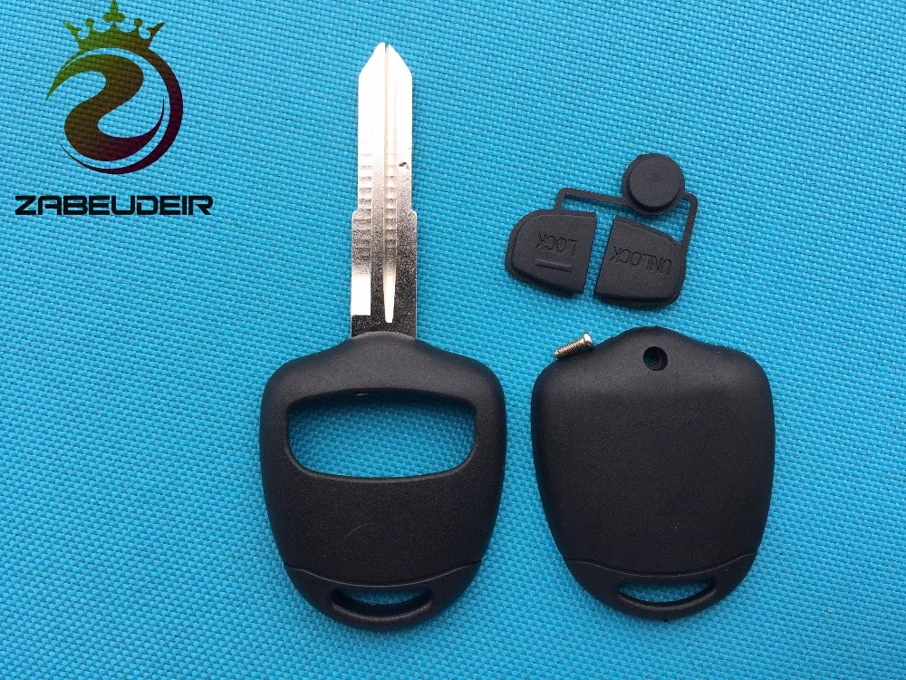 1pcs of new replacement key case uncut left blade For Mitsubishi 2 ...