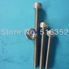 M5 x 6/8/10/12/16 мм двойной Шэн 304 Нержавеющая сталь винт с головки блока цилиндров внутренний шестигранный для провода EDM машины аксессуары
