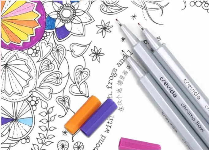 

0.4mm Fineliner Gel Pen Art Sketch Marke Pen Industrial Design Set Neon Glitter Drawing Color Marker Pen
