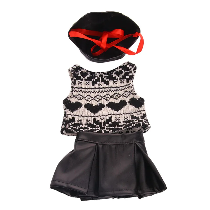 Костюм LUCKDOLL из 3 предметов блейзер платье и шляпа комплект одежды американский