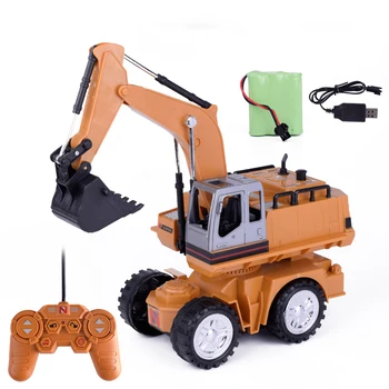 

RC Engineering Car Tractor RC Truck Toy Crawler Digger 2.4G Remote Control trucks Rc Excavator Toys Simulation toys for children