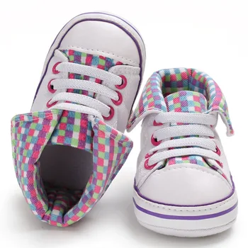 

Baby Anti-slip Spring Autumn Floral Shoes for Girls Kids Soft Sole First Walkers Casual Walking Crib Shoes