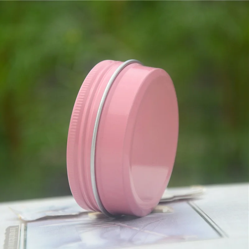 Frascos de Alumínio Lote 30g 60g Colorido Cosméticos Rosa Preto Ouro Cuidado Pessoal Creme Máscara Sabão Recipiente Embalagem Potes 50 Pçs - 10g 16 High Quality Beleza e saúde