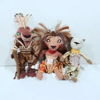 

1set/lot 30cm cartoon plush the lion Opera version doll toy Decoration of household car decoration Christmas gift